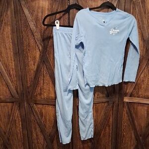 Sleep On It Light Blue Pajama Set